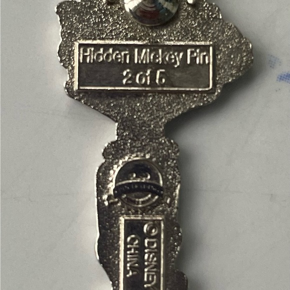 Disney 2011 World of Color Fountain Dual Water 💧 Whip Pin - Hidden Mickey - Picture 2 of 2